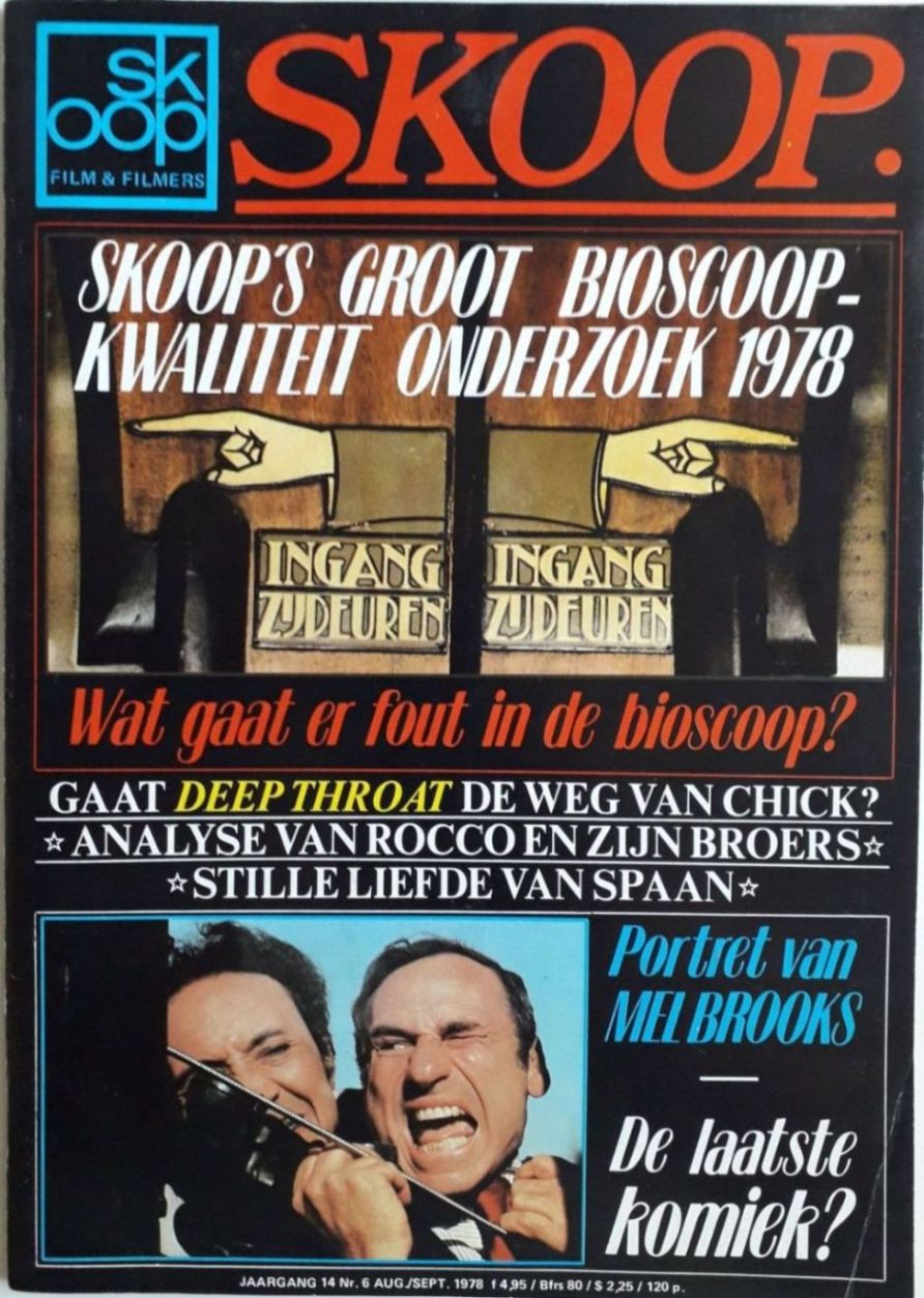 SKOOP magazine side cover  Vol 14 No  6  August/September 1978