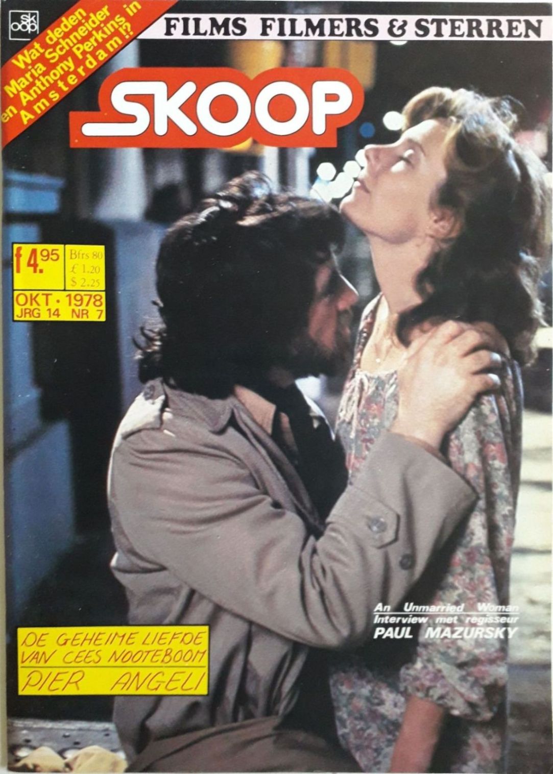 SKOOP magazine side cover  Vol 14 No  7  October 1978