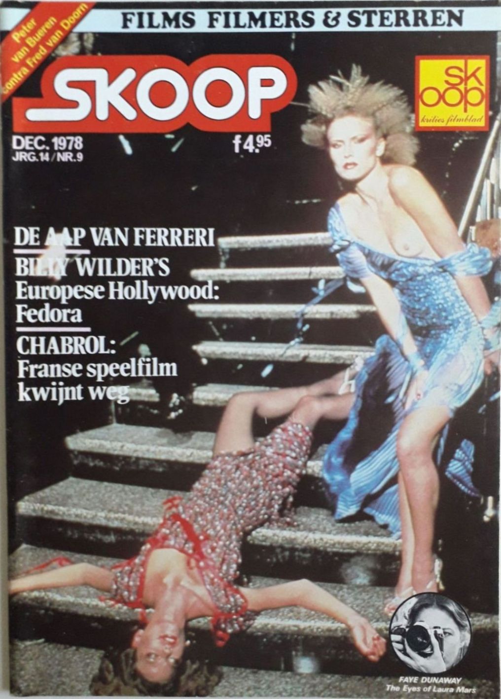 SKOOP magazine side cover  Vol 14 No  9  December 1978