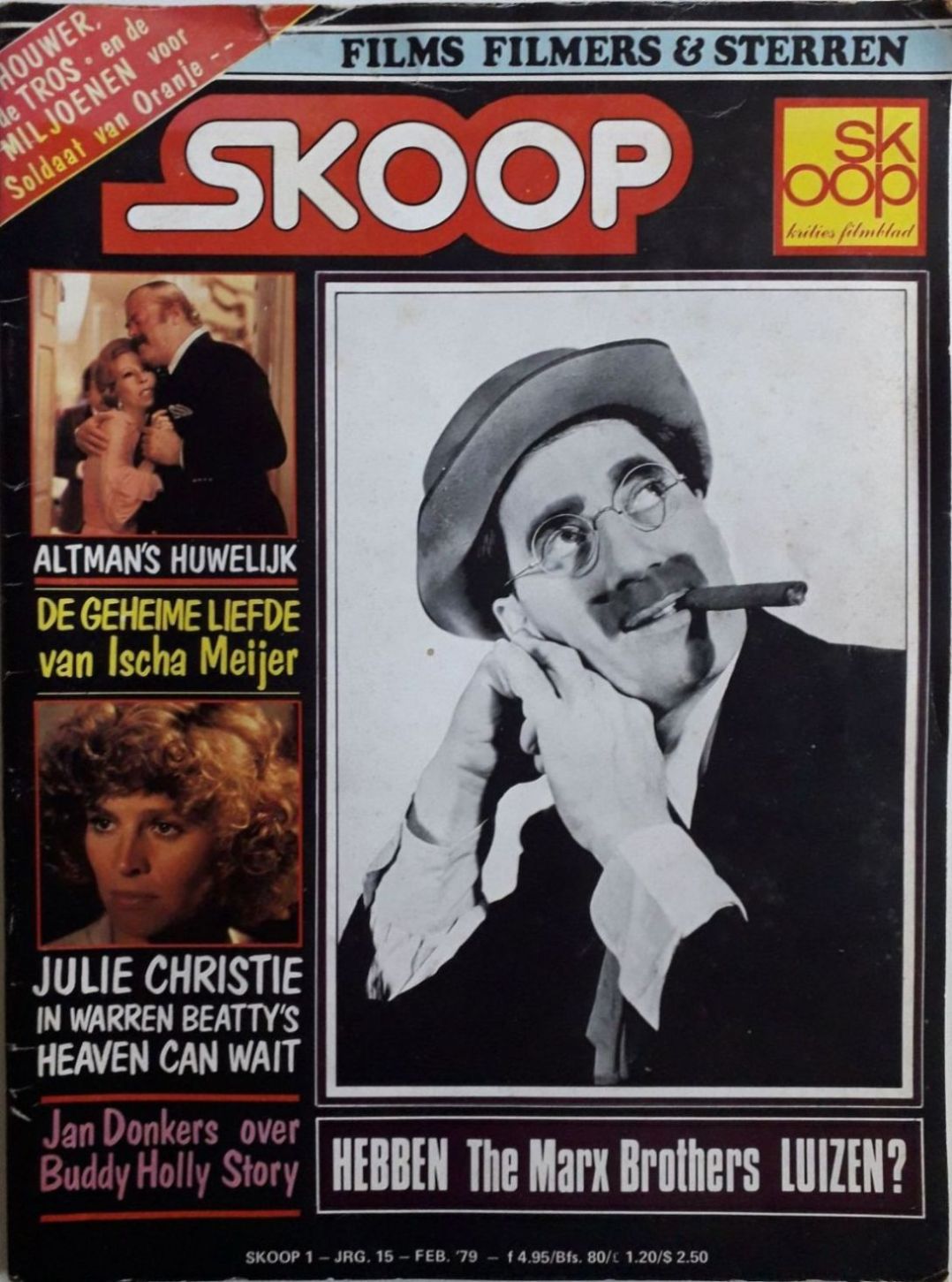 SKOOP magazine side cover  Vol 15 No  1  February 1979