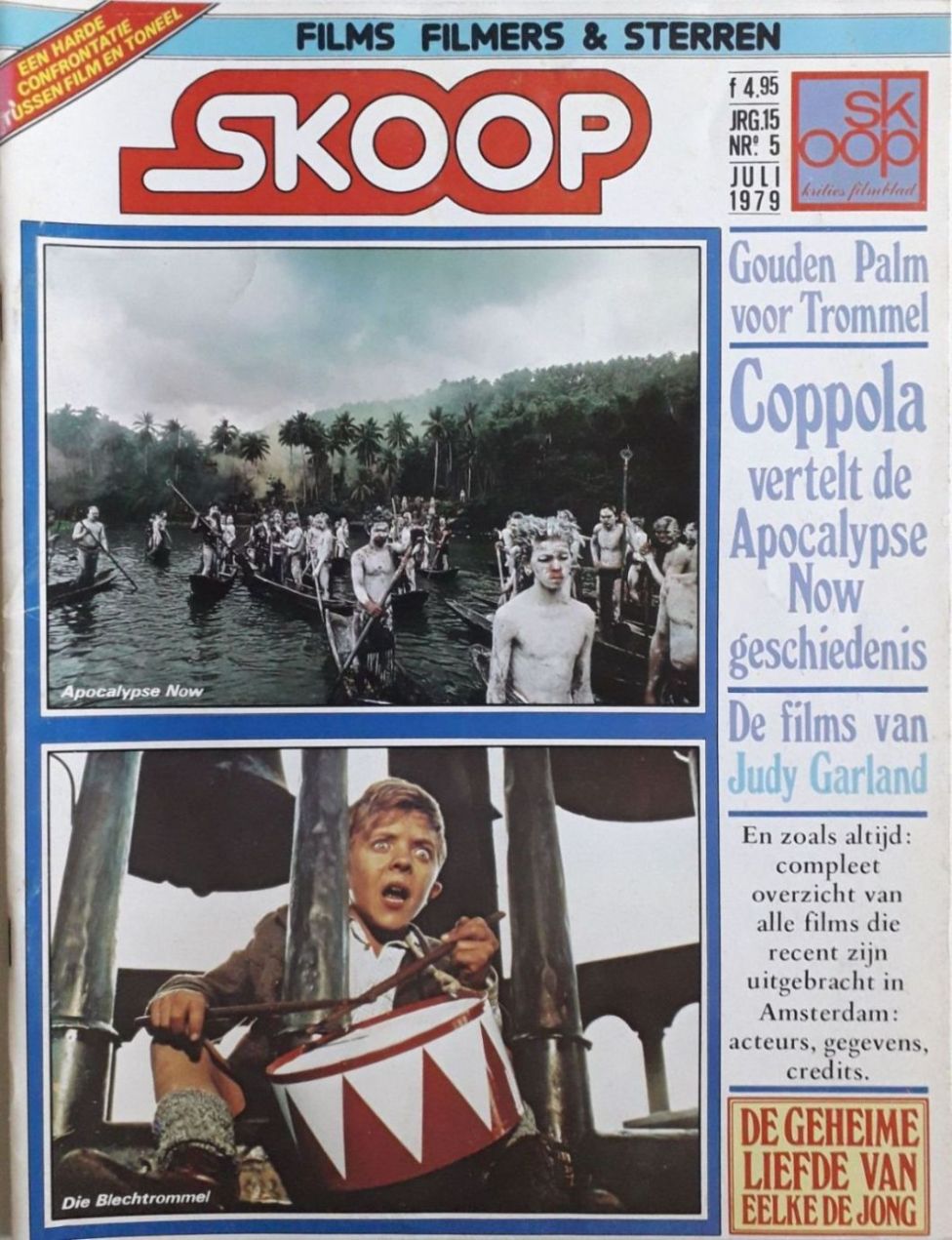 SKOOP magazine side cover  Vol 15 No  5  July 1979