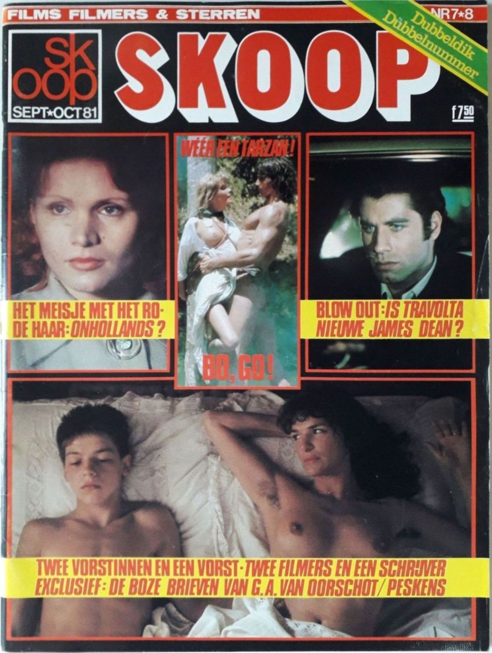 SKOOP magazine side cover  Vol 17 No  7-8  September/October 1981