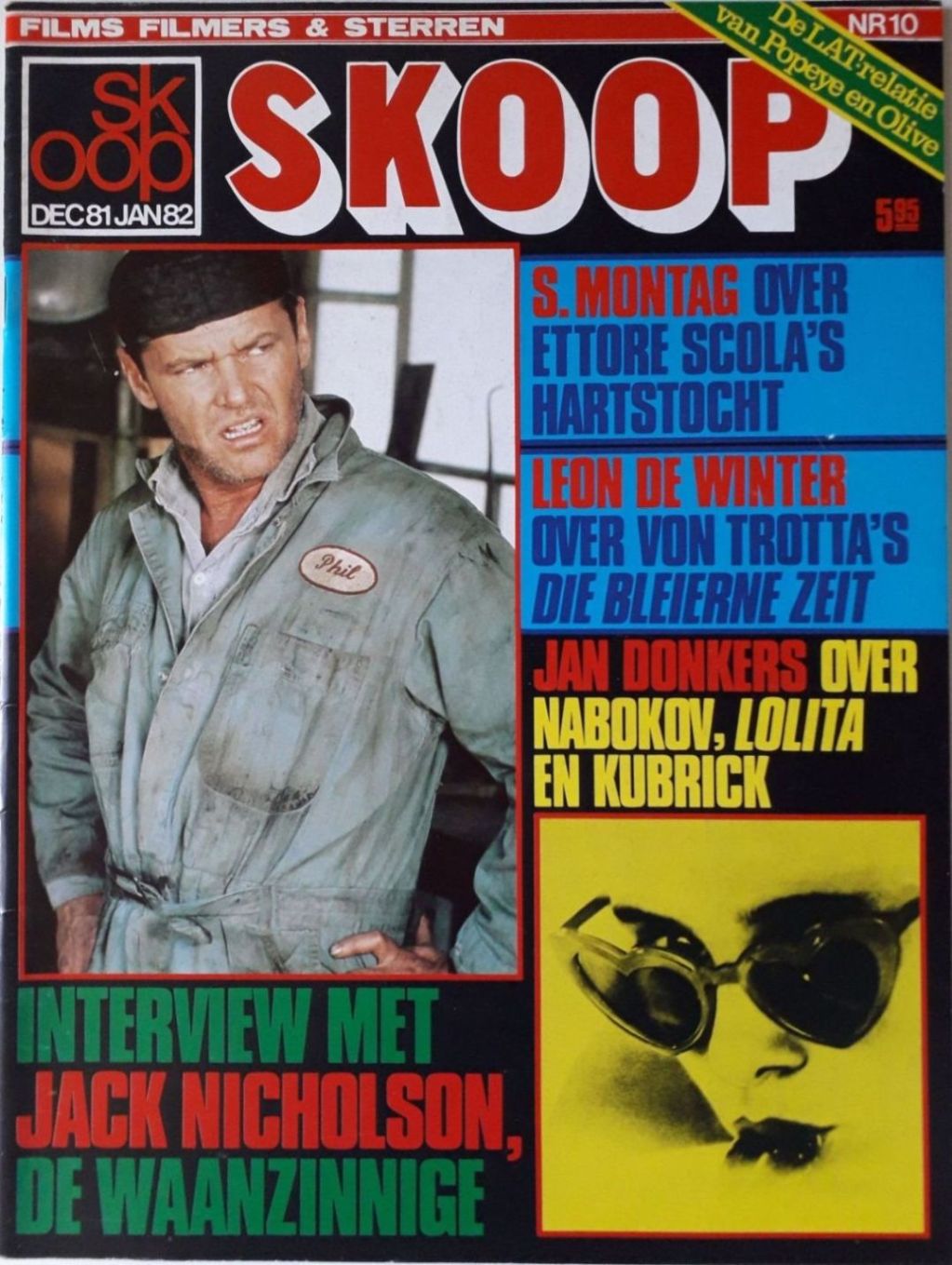 SKOOP magazine side cover  Vol 17 No  10  December 1981/ January 1982 