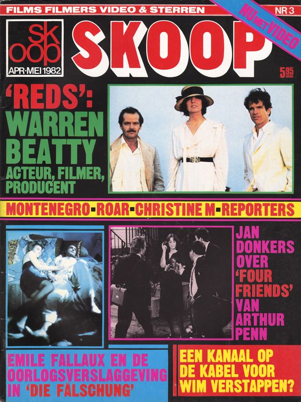 SKOOP magazine side cover  Vol 18 No  3  April/May 1982