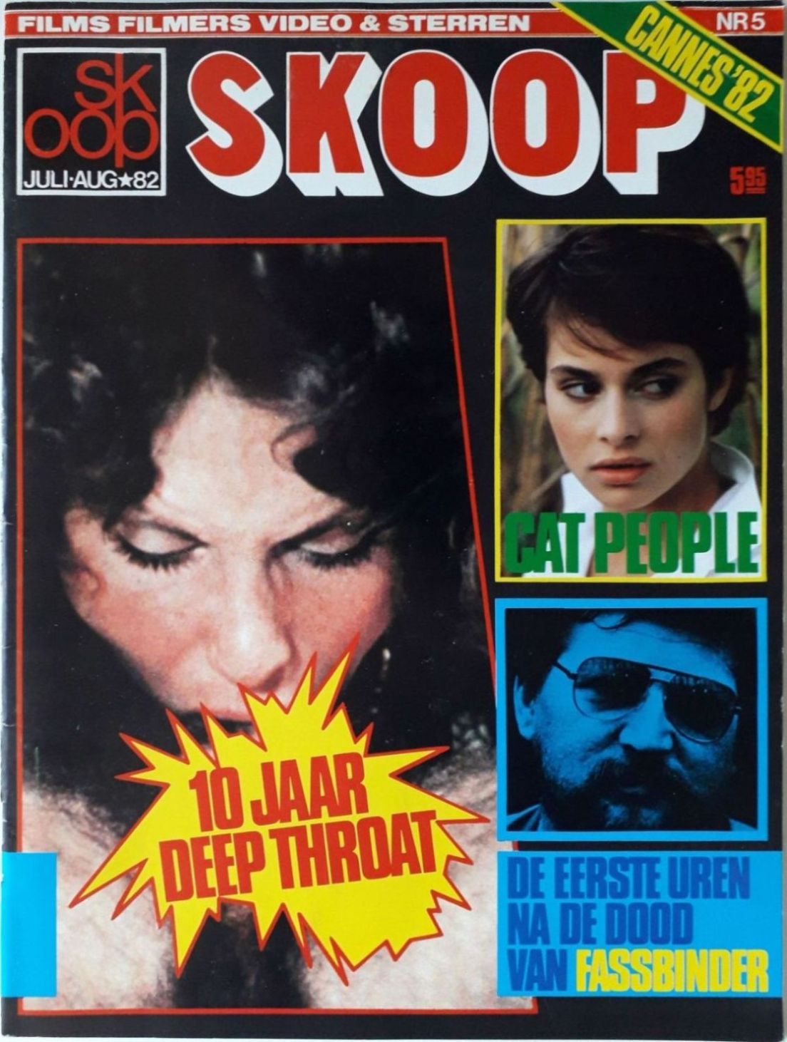 SKOOP magazine side cover  Vol 18 No  5  July/August 1982