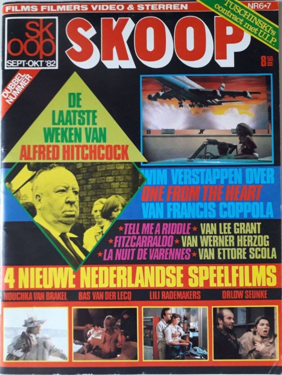 SKOOP magazine side cover  Vol 18 No  6-7  September/October 1982
