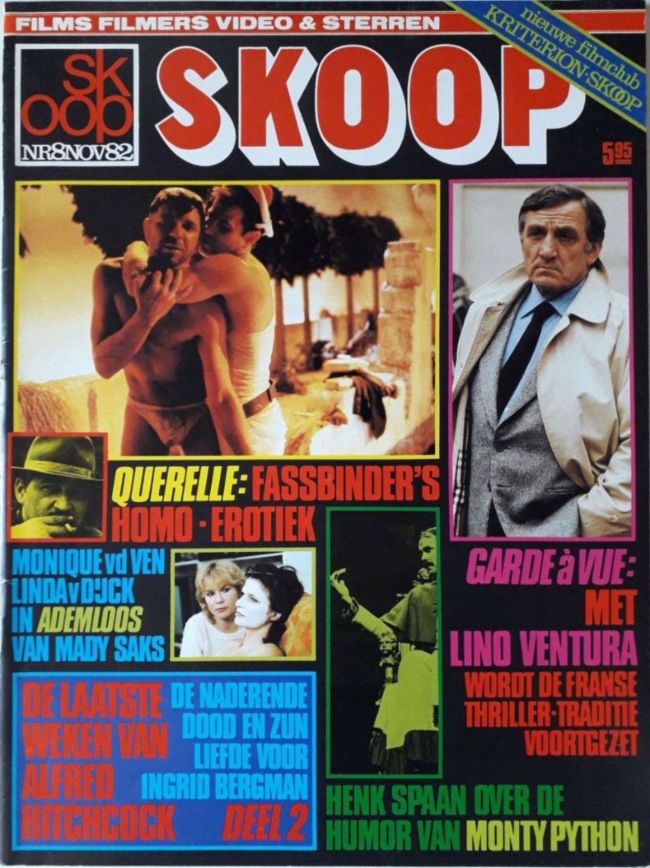 SKOOP magazine side cover  Vol 18 No  8  November 1982