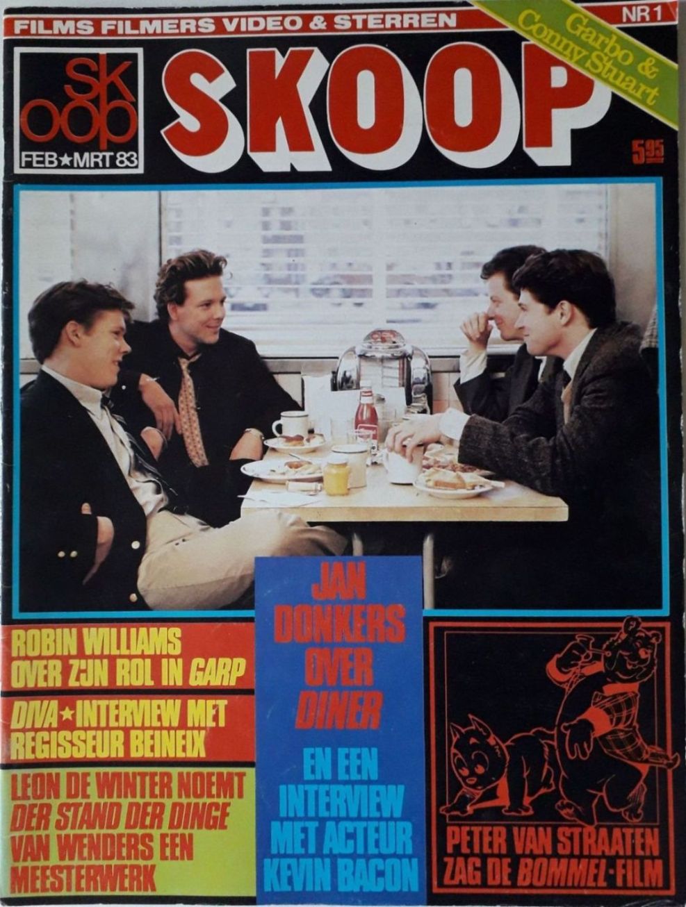SKOOP magazine side cover  Vol 19 No  1  February/March 1983