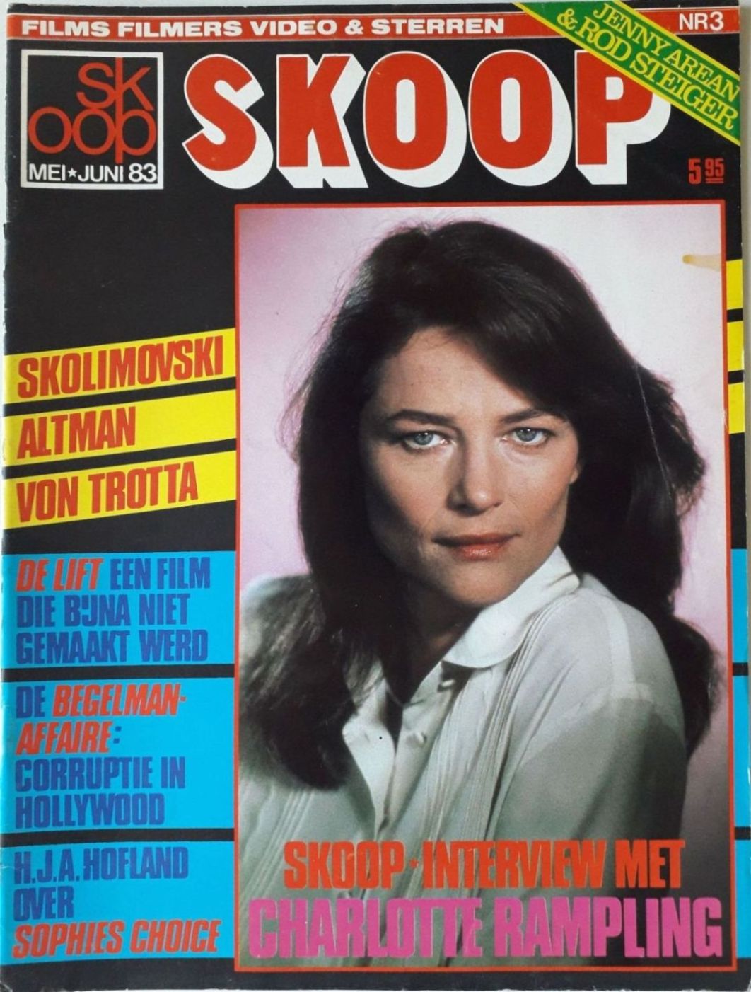 SKOOP magazine side cover  Vol 19 No  3  May/June 1983