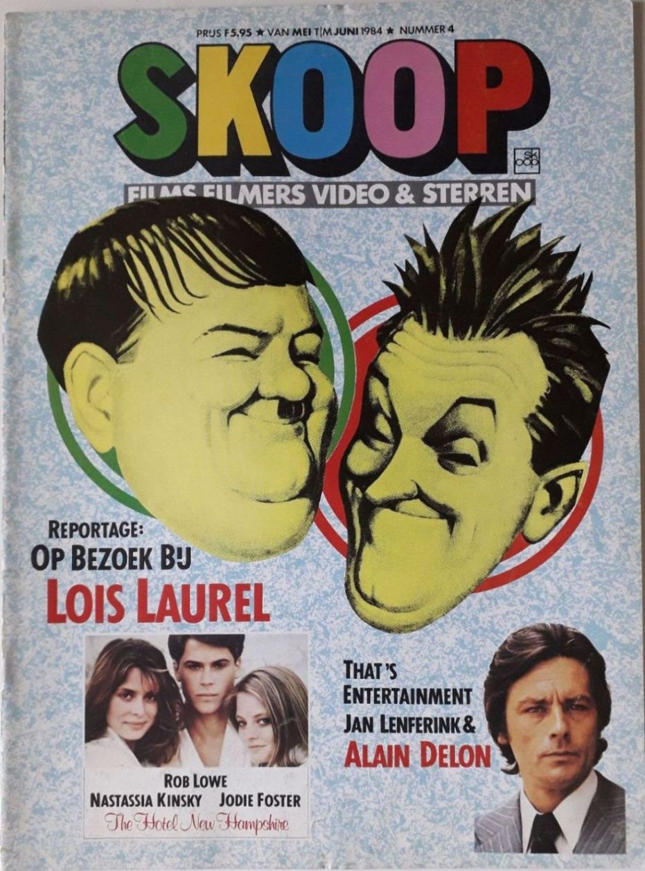 SKOOP magazine side cover  Vol 20 No  4  May/June 1984