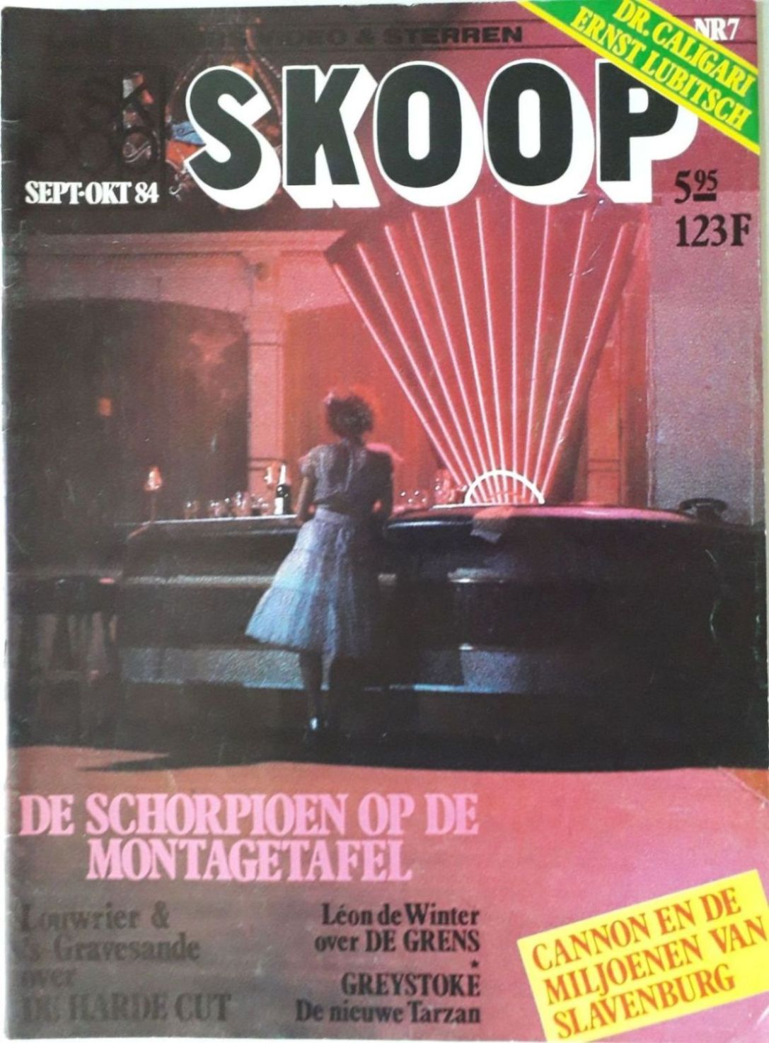 SKOOP magazine side cover  Vol 20 No  7  September/October 1984
