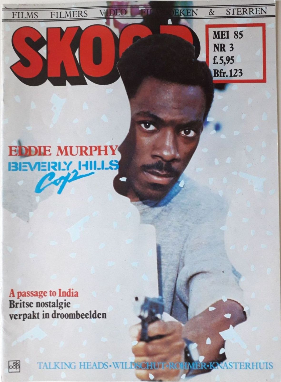 SKOOP magazine side cover  Vol 21 No  3  May 1985
