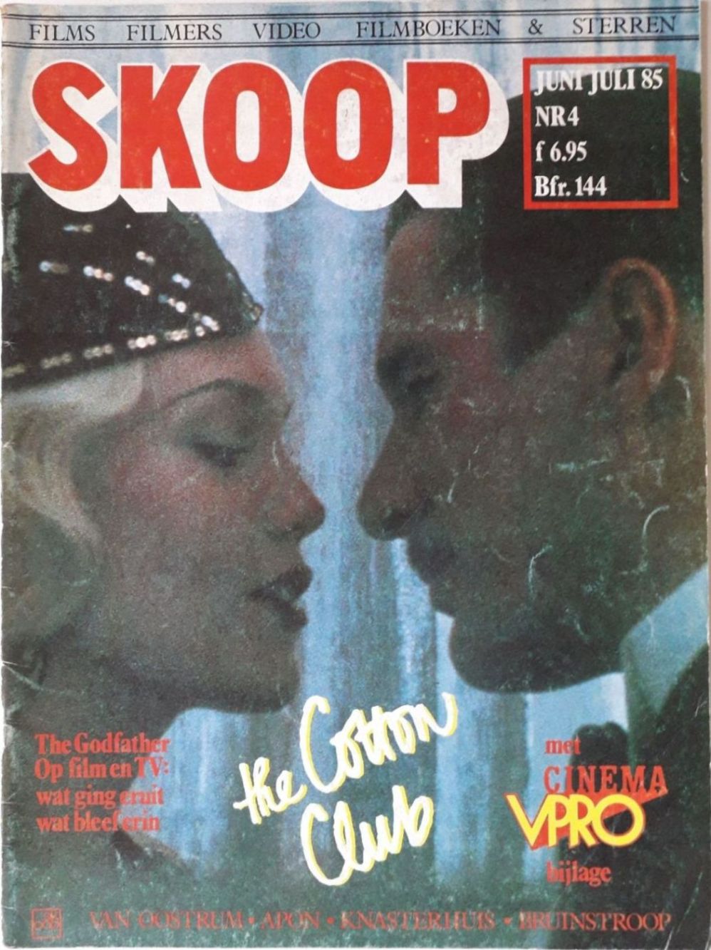 SKOOP magazine side cover  Vol 21 No  4  June/July 1985