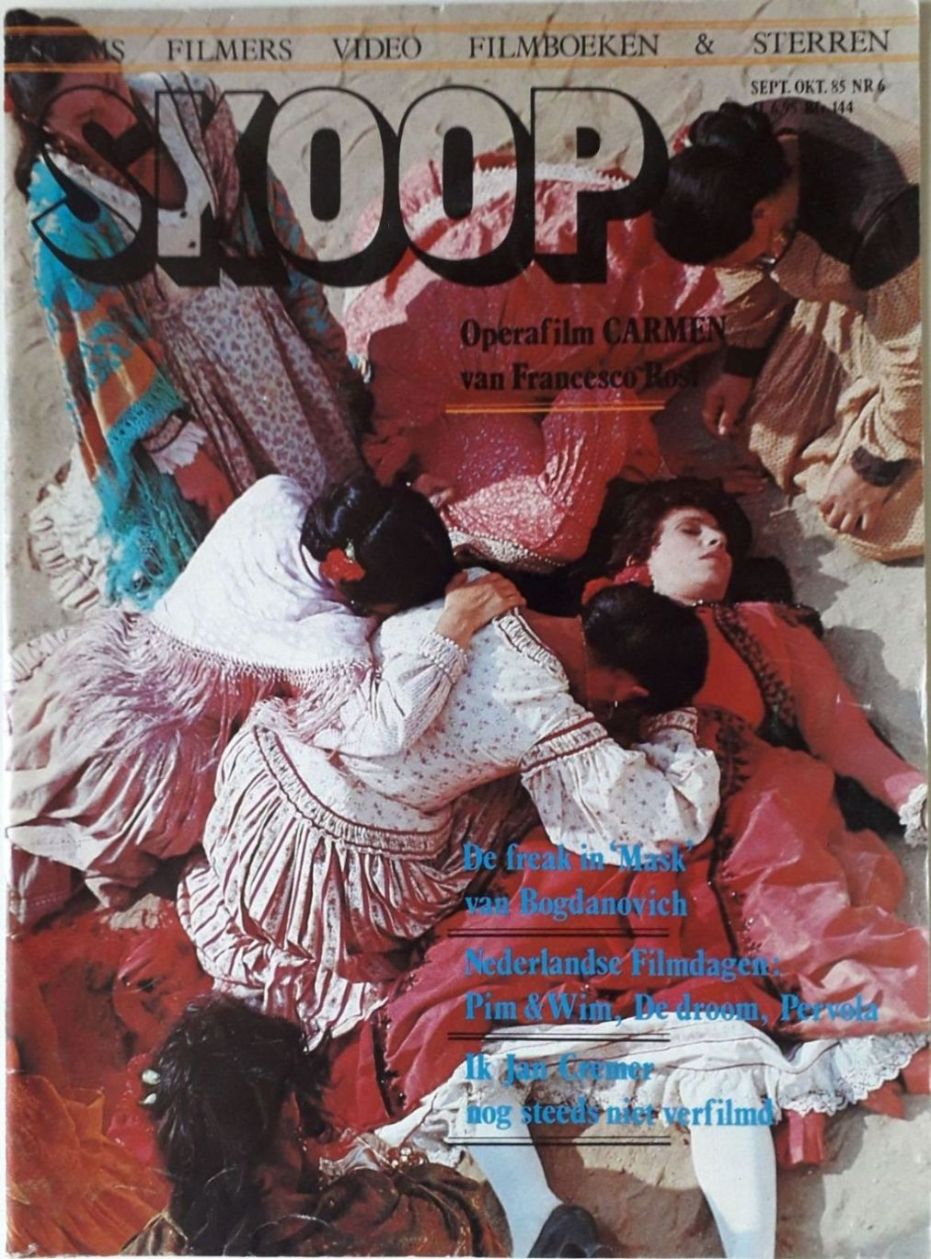 SKOOP magazine side cover  Vol 21 No  6-7  September/October 1985