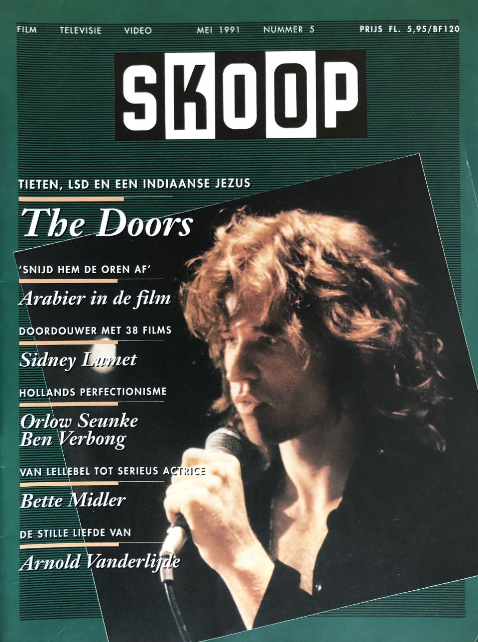 SKOOP magazine side cover Issue 5  May 1991
