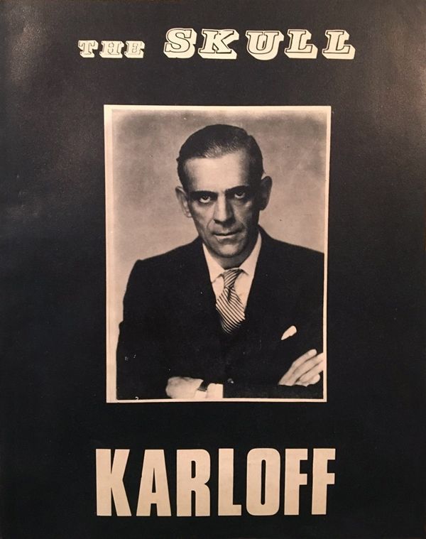 SKULL magazine side cover Issue 1   1972
