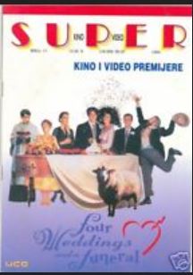 SUPER KINO VIDEO magazine side cover Issue 11  1994