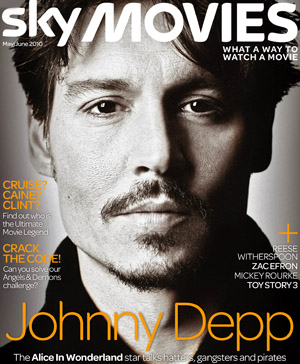 SKY MOVIES magazine side cover Issue 39 May/June 2010