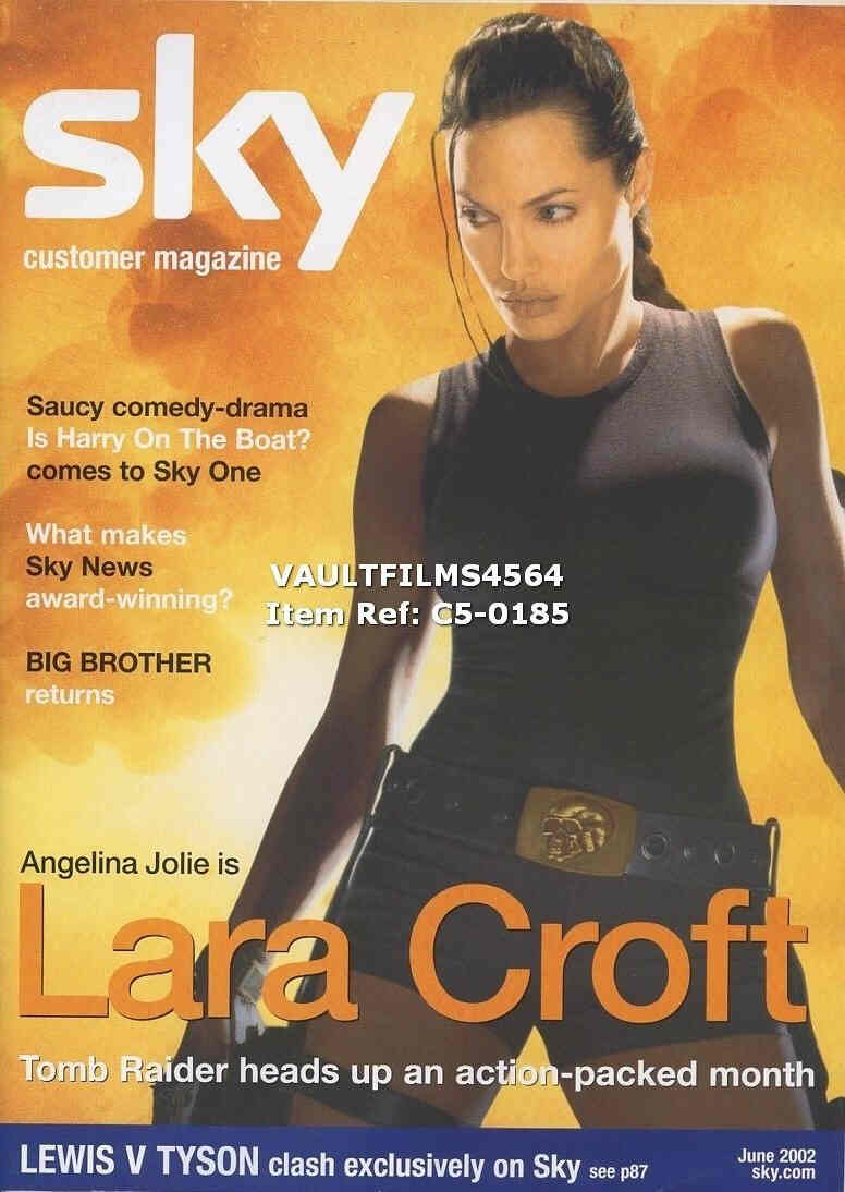 SKY CUSTOMER MAGAZINE magazine side cover June 2002
