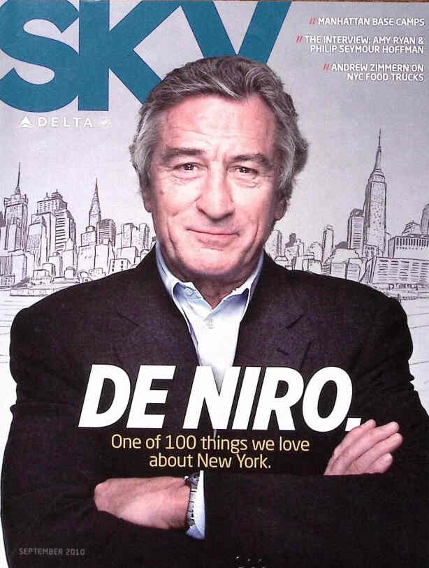SKY DELTA magazine side cover  September 2010