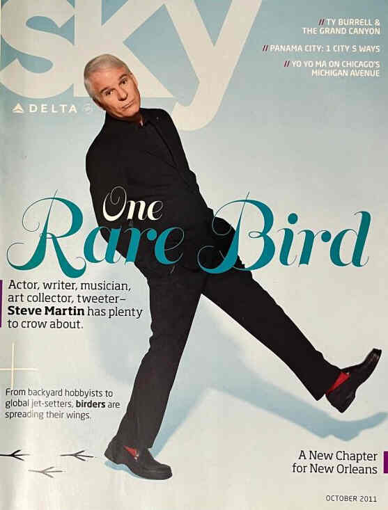 SKY DELTA magazine side cover  October 2011