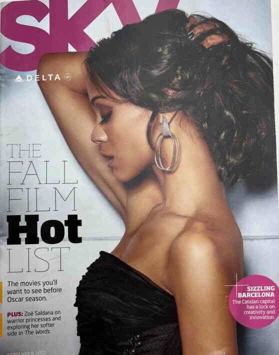 SKY DELTA magazine side cover  September 2012