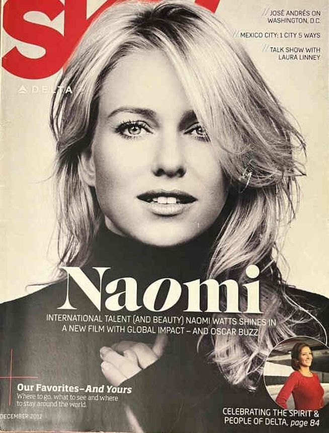SKY DELTA magazine side cover  December 2012