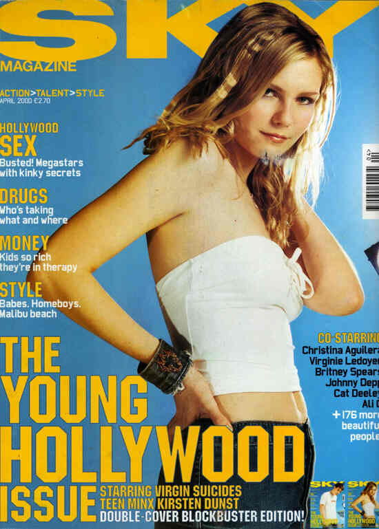 SKYMAG magazine side cover April 2000