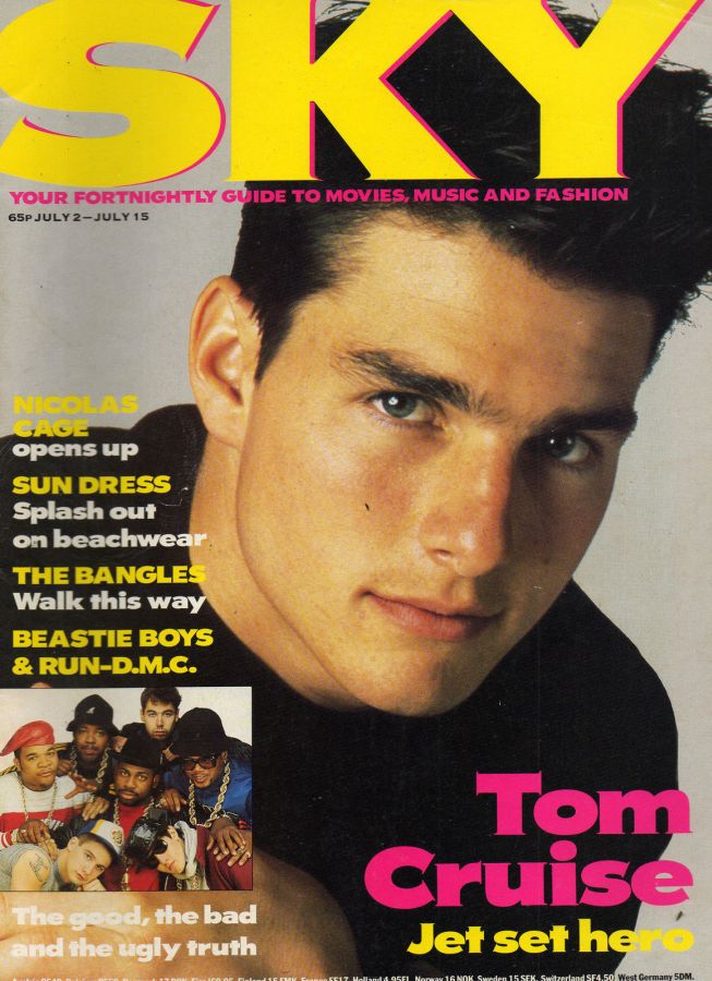 SKYMAG magazine side cover Issue 6 2 July 1987