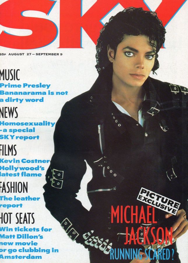 SKYMAG magazine side cover Issue 10 27 August 1987