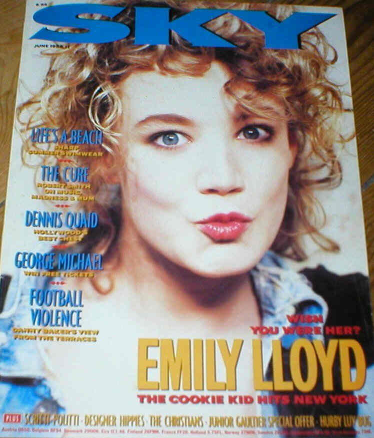 SKYMAG magazine side cover June 1988