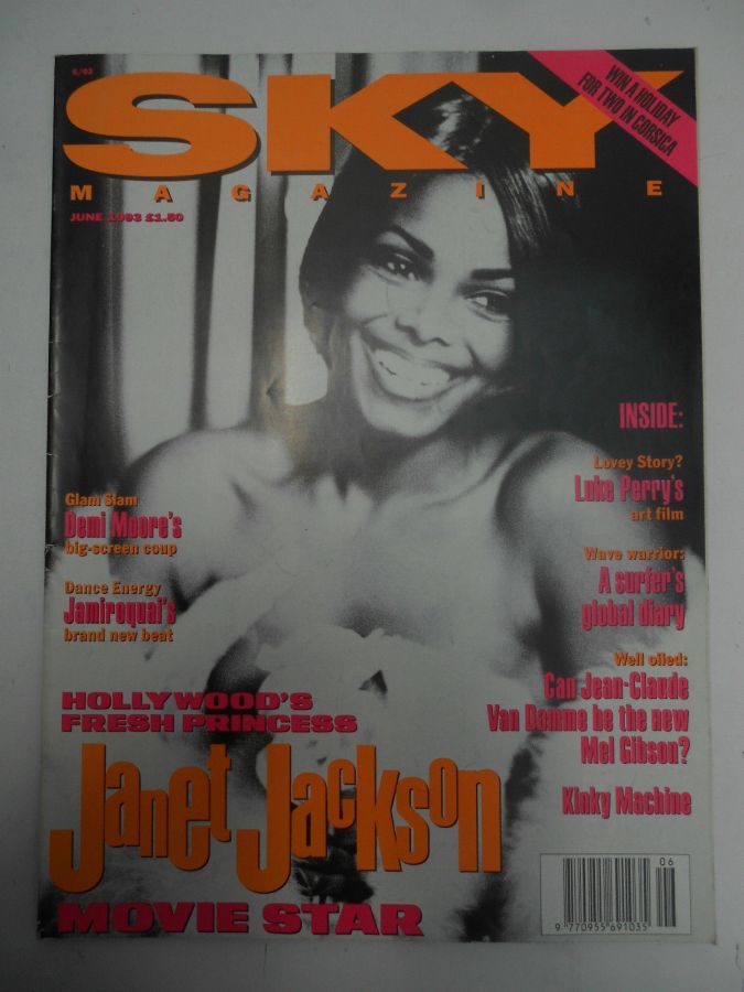 SKYMAG magazine side cover June 1993