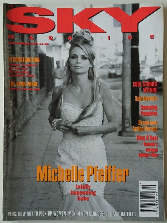 SKYMAG magazine side cover September 1993