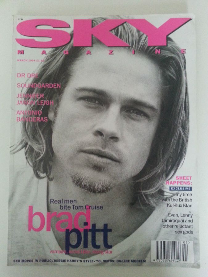 SKYMAG magazine side cover March 1994