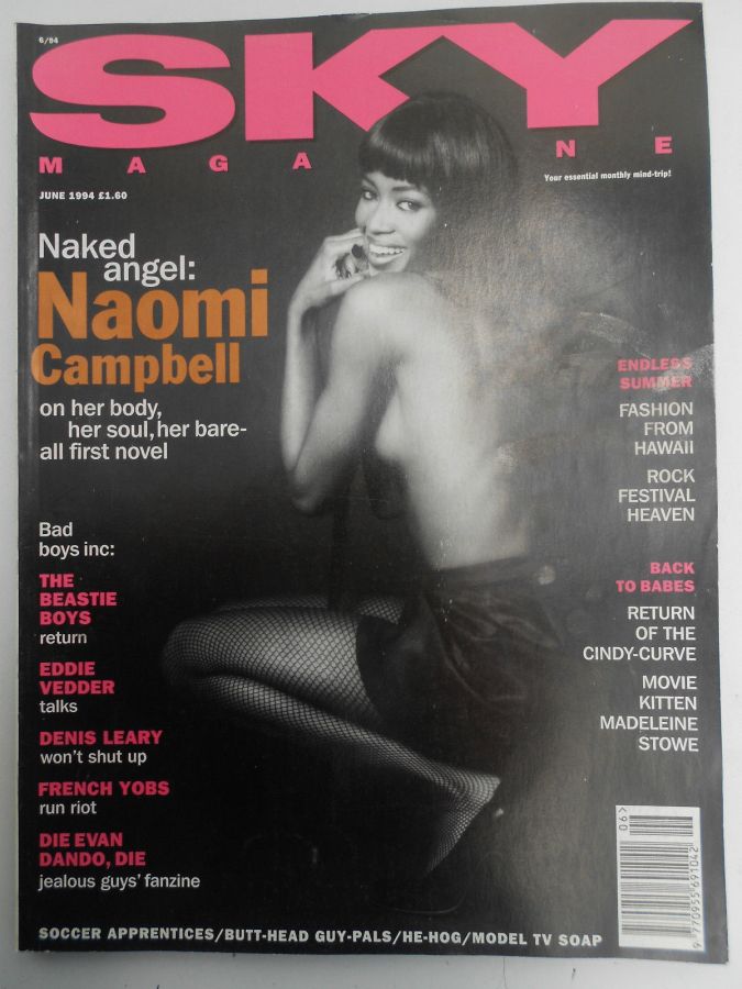SKYMAG magazine side cover June 1994