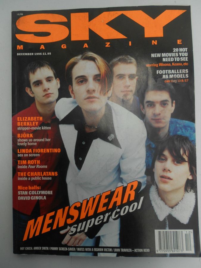 SKYMAG magazine side cover December 1995