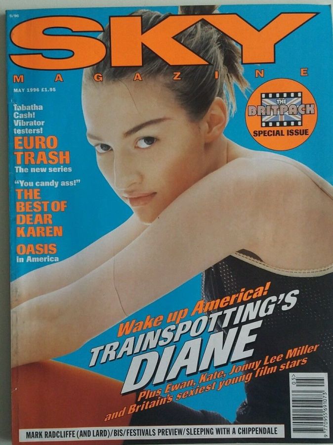 SKYMAG magazine side cover May 1996