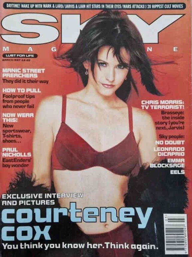 SKYMAG magazine side cover March 1997