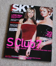 SKYMAG magazine side cover April 2001