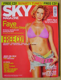 SKYMAG magazine side cover May 2001