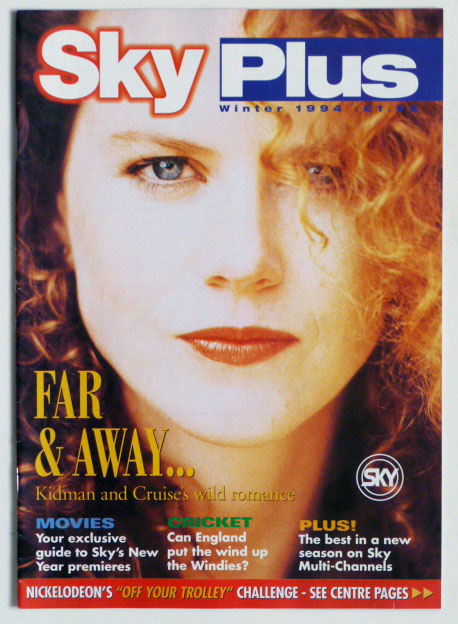 SKY PLUS magazine side cover Winter 1994