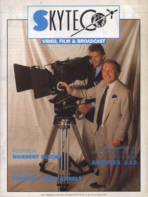 SKYTEC magazine side cover Issue 16  1990