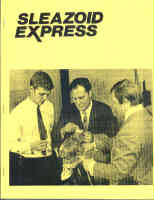 SLEAZOID EXPRESS magazine side cover Issue 4 Spring 2002