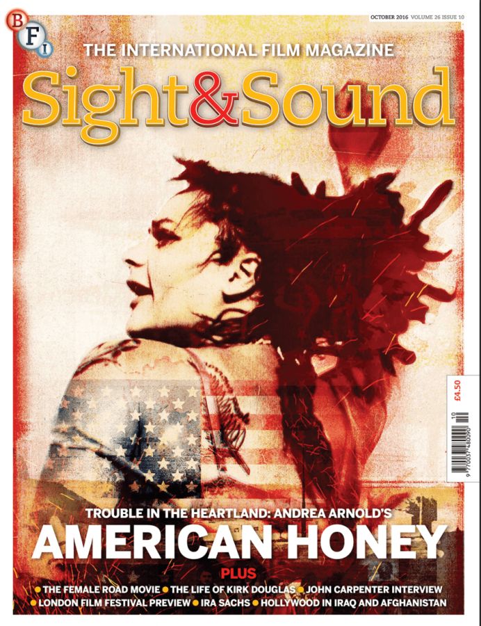 SIGHT AND SOUND magazine side cover October 2016