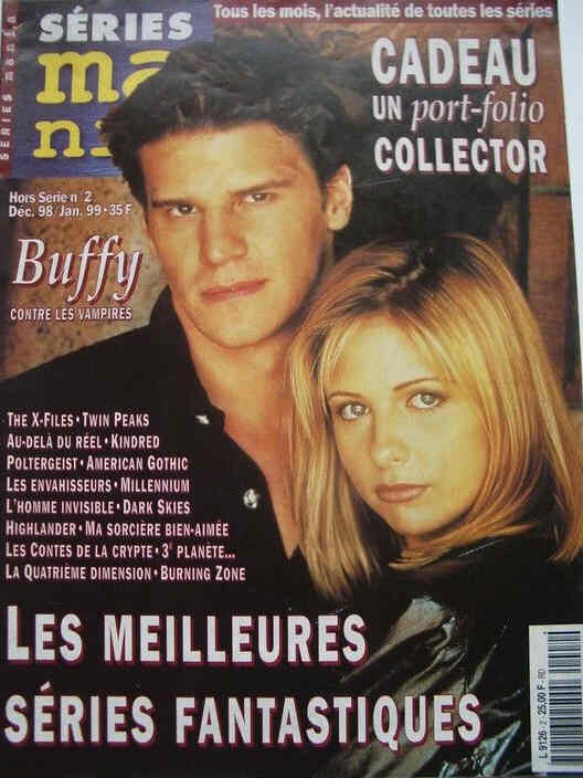 SERIES MANIA magazine side cover  Special # 2 December 1998