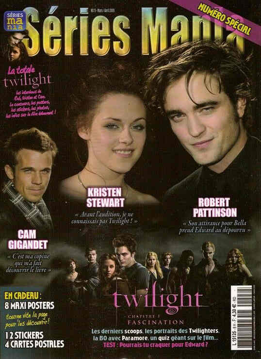 SERIES MANIA magazine side cover  Special # 8 December 1999
