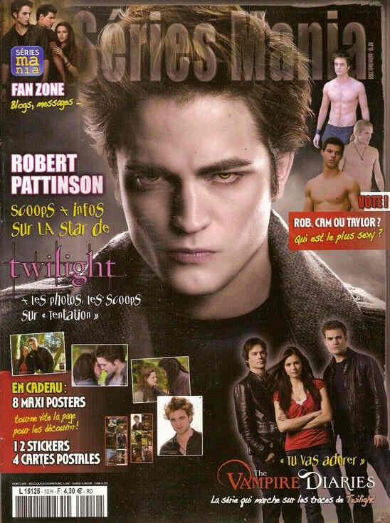 SERIES MANIA magazine side cover  Special # 10 April/May 2000
