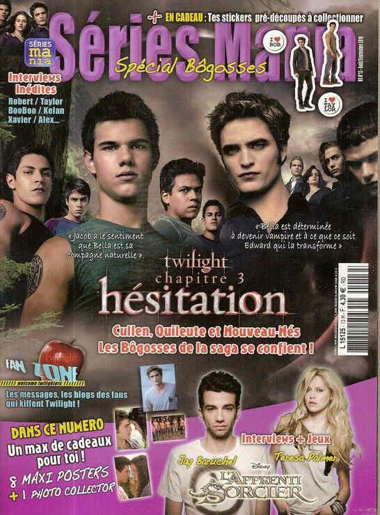 SERIES MANIA magazine side cover  Special # 13  2000