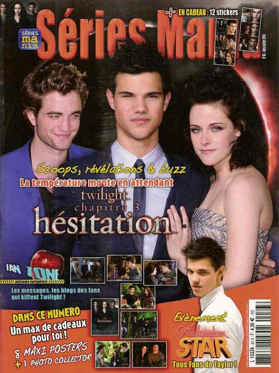 SERIES MANIA magazine side cover Issue 83 June/July 2010