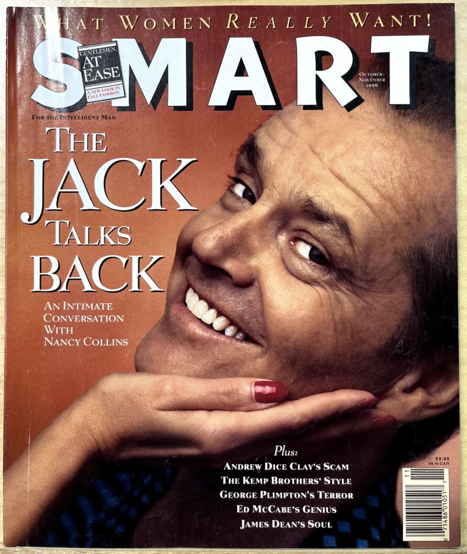 SMART  magazine side cover  October/November 1990